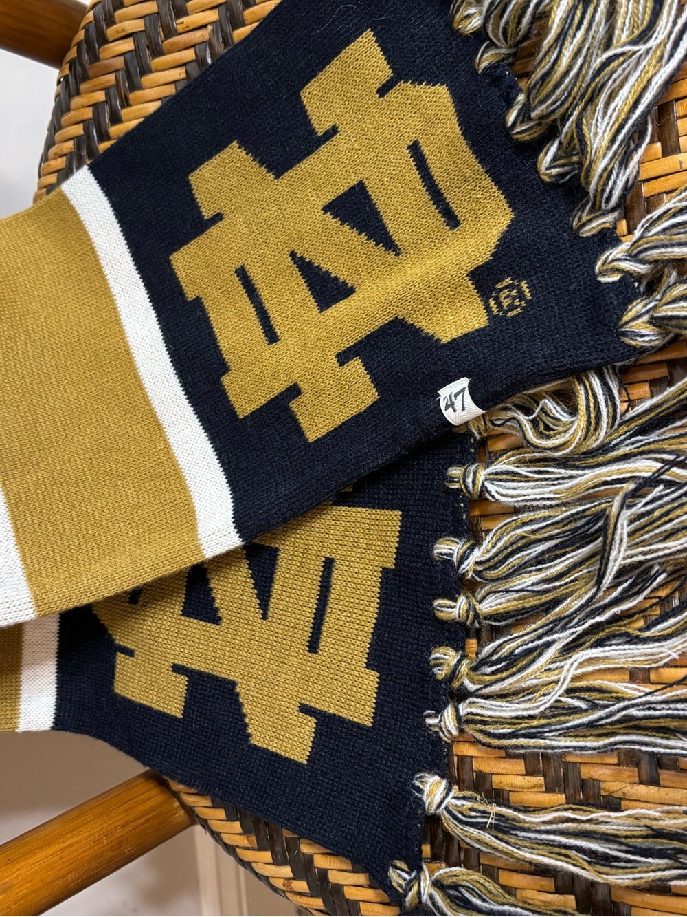 ‘47 Notre Dame Fighting Irish Scarf - Picture 3 of 4